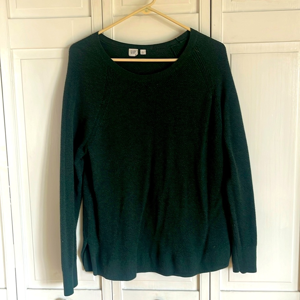 Green sweater